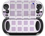 Squared Lavender - Decal Style Skin fits Sony PS Vita