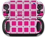 Squared Fushia Hot Pink - Decal Style Skin fits Sony PS Vita