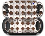 Boxed Chocolate Brown - Decal Style Skin fits Sony PS Vita