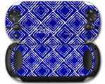 Wavey Royal Blue - Decal Style Skin fits Sony PS Vita
