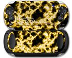 Electrify Yellow - Decal Style Skin fits Sony PS Vita