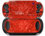 Stardust Red - Decal Style Skin fits Sony PS Vita