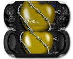 Barbwire Heart Yellow - Decal Style Skin fits Sony PS Vita