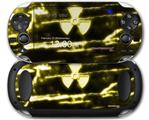 Radioactive Yellow - Decal Style Skin fits Sony PS Vita