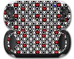 XO Hearts - Decal Style Skin fits Sony PS Vita
