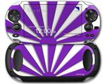 Rising Sun Japanese Flag Purple - Decal Style Skin fits Sony PS Vita