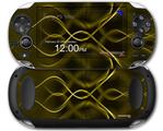Abstract 01 Yellow - Decal Style Skin fits Sony PS Vita