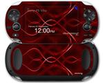 Abstract 01 Red - Decal Style Skin fits Sony PS Vita