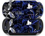 Twisted Garden Blue and White - Decal Style Skin fits Sony PS Vita