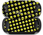 Smileys on Black - Decal Style Skin fits Sony PS Vita