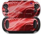 Mystic Vortex Red - Decal Style Skin fits Sony PS Vita
