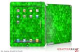 iPad Skin Triangle Mosaic Green (fits iPad 2 through iPad 4)