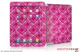 iPad Skin Wavey Fushia Hot Pink (fits iPad 2 through iPad 4)