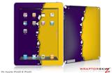 iPad Skin Ripped Colors Purple Yellow (fits iPad 2 through iPad 4)