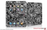 iPad Skin Marble Granite 02 Speckled Black Gray (fits iPad 2 through iPad 4)