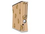 Anchors Away Peach Decal Style Skin for XBOX 360 Slim Vertical