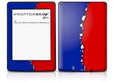 Ripped Colors Blue Red - Decal Style Skin fits Amazon Kindle Paperwhite (Original)