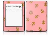 Anchors Away Pink - Decal Style Skin fits Amazon Kindle Paperwhite (Original)