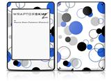 Lots of Dots Blue on White - Decal Style Skin fits Amazon Kindle Paperwhite (Original)