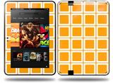 Squared Orange Decal Style Skin fits Amazon Kindle Fire HD 8.9 inch