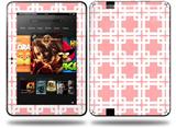 Boxed Pink Decal Style Skin fits Amazon Kindle Fire HD 8.9 inch