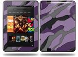 Camouflage Purple Decal Style Skin fits Amazon Kindle Fire HD 8.9 inch