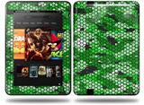 HEX Mesh Camo 01 Green Bright Decal Style Skin fits Amazon Kindle Fire HD 8.9 inch