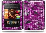 HEX Mesh Camo 01 Pink Decal Style Skin fits Amazon Kindle Fire HD 8.9 inch