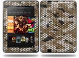 HEX Mesh Camo 01 Tan Decal Style Skin fits Amazon Kindle Fire HD 8.9 inch