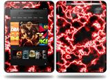Electrify Red Decal Style Skin fits Amazon Kindle Fire HD 8.9 inch