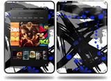 Abstract 02 Blue Decal Style Skin fits Amazon Kindle Fire HD 8.9 inch