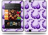Petals Purple Decal Style Skin fits Amazon Kindle Fire HD 8.9 inch