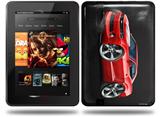 2010 Camaro RS Red Decal Style Skin fits Amazon Kindle Fire HD 8.9 inch