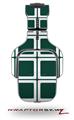 Squared Hunter Green Decal Style Skin (fits Tritton AX Pro Gaming Headphones - HEADPHONES NOT INCLUDED) 
