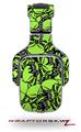 Scattered Skulls Neon Green Decal Style Skin (fits Tritton AX Pro Gaming Headphones - HEADPHONES NOT INCLUDED) 