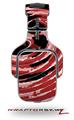 Alecias Swirl 02 Red Decal Style Skin (fits Tritton AX Pro Gaming Headphones - HEADPHONES NOT INCLUDED) 