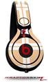 Skin Decal Wrap works with Beats Mixr Headphones Squared Peach Skin Only (HEADPHONES NOT INCLUDED)