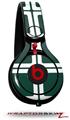 Skin Decal Wrap works with Beats Mixr Headphones Squared Hunter Green Skin Only (HEADPHONES NOT INCLUDED)