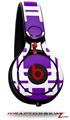 Skin Decal Wrap works with Beats Mixr Headphones Boxed Purple Skin Only (HEADPHONES NOT INCLUDED)