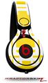 Skin Decal Wrap works with Beats Mixr Headphones Boxed Yellow Skin Only (HEADPHONES NOT INCLUDED)