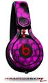Skin Decal Wrap works with Beats Mixr Headphones HEX Hot Pink Skin Only (HEADPHONES NOT INCLUDED)