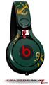 Skin Decal Wrap works with Beats Mixr Headphones Anchors Away Hunter Green Skin Only (HEADPHONES NOT INCLUDED)