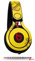 Skin Decal Wrap works with Beats Mixr Headphones Anchors Away Yellow Skin Only (HEADPHONES NOT INCLUDED)
