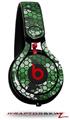 Skin Decal Wrap works with Beats Mixr Headphones HEX Mesh Camo 01 Green Skin Only (HEADPHONES NOT INCLUDED)
