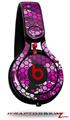 Skin Decal Wrap works with Beats Mixr Headphones HEX Mesh Camo 01 Pink Skin Only (HEADPHONES NOT INCLUDED)