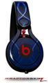 Skin Decal Wrap works with Beats Mixr Headphones Abstract 01 Blue Skin Only (HEADPHONES NOT INCLUDED)