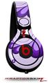 Skin Decal Wrap works with Beats Mixr Headphones Petals Purple Skin Only (HEADPHONES NOT INCLUDED)