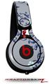Skin Decal Wrap works with Beats Mixr Headphones Victorian Design Blue Skin Only (HEADPHONES NOT INCLUDED)