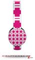 Boxed Fushia Hot Pink Decal Style Skin (fits Sol Republic Tracks Headphones - HEADPHONES NOT INCLUDED) 