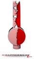 Ripped Colors Pink Red Decal Style Skin (fits Sol Republic Tracks Headphones - HEADPHONES NOT INCLUDED) 